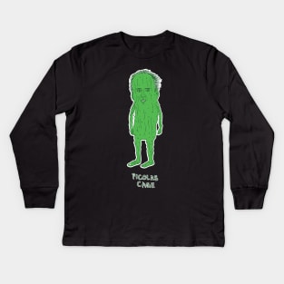 Picolas Cage Kids Long Sleeve T-Shirt